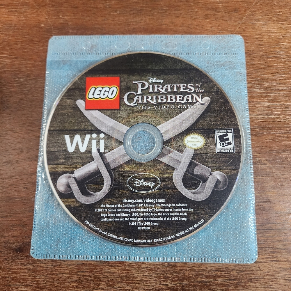 Nintendo Wii Disney's Pirate's Of The Caribbean The Video Game